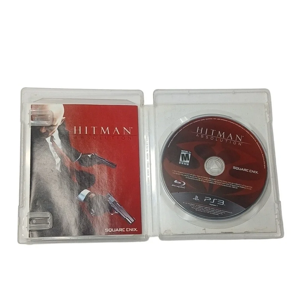 Square Enix Hitman Absolution‎ PS3 OS Red Stealth Action Agent 47 Complete